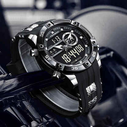 LIGE Elite Men’s Multifunction Sport Wristwatch – Precision Meets Modern Strength