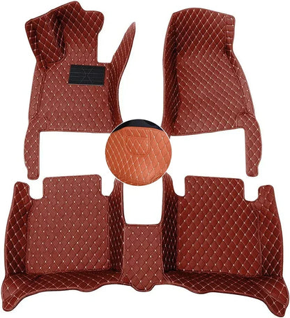 Luxury Waterproof Leather Car Floor Mats