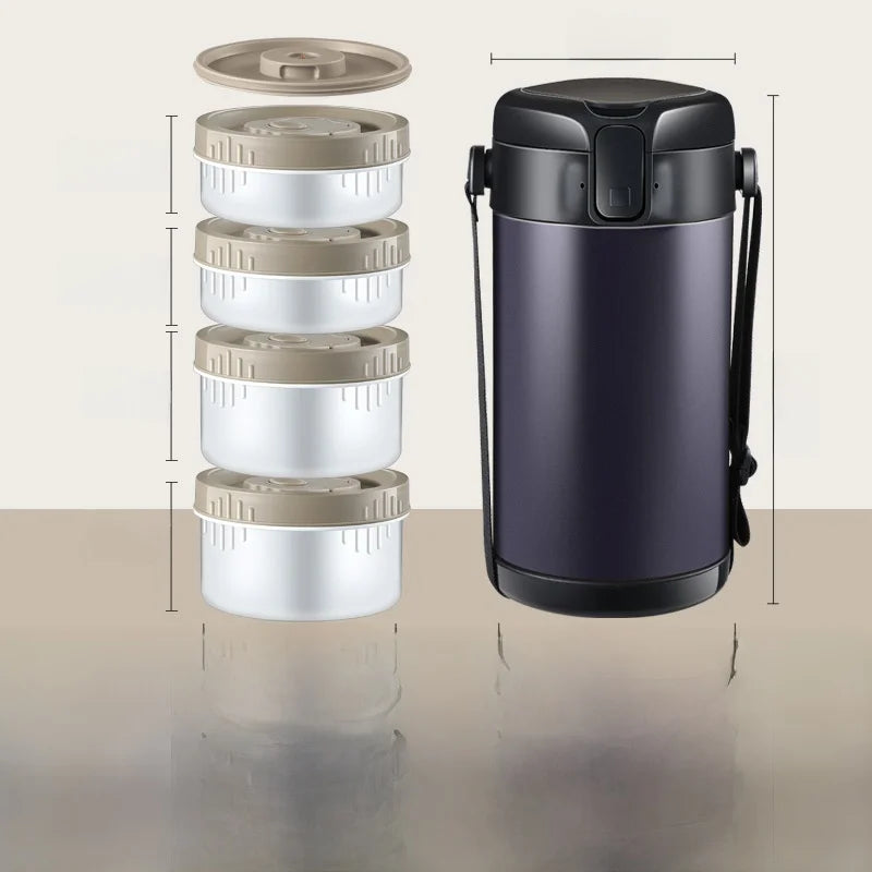 Large-Capacity 316 Stainless Steel Thermal Container