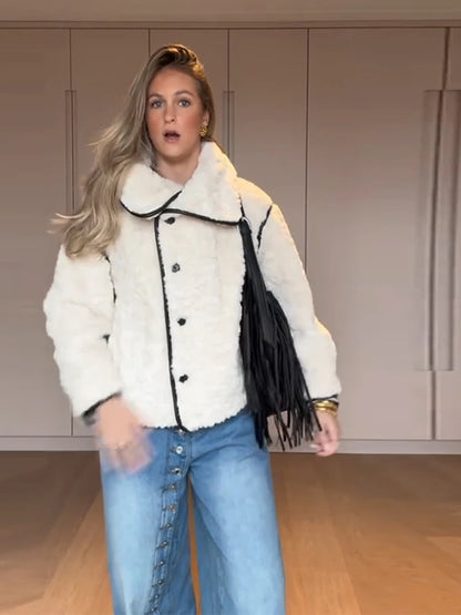 Women’s Ultra-Soft Lamb Fleece Jacket