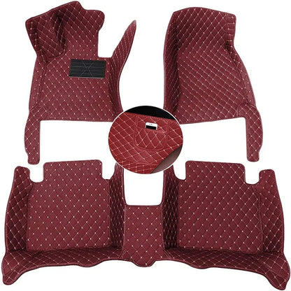 Luxury Waterproof Leather Car Floor Mats