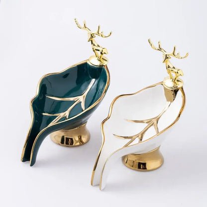 Leaf Ceramic Soap Dish