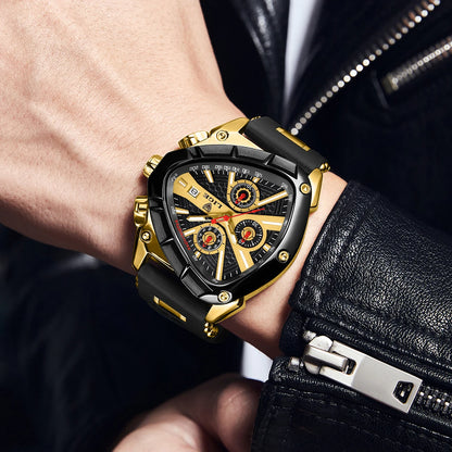 LIGE Men’s Sport Watch – Bold Design, Ultimate Performance