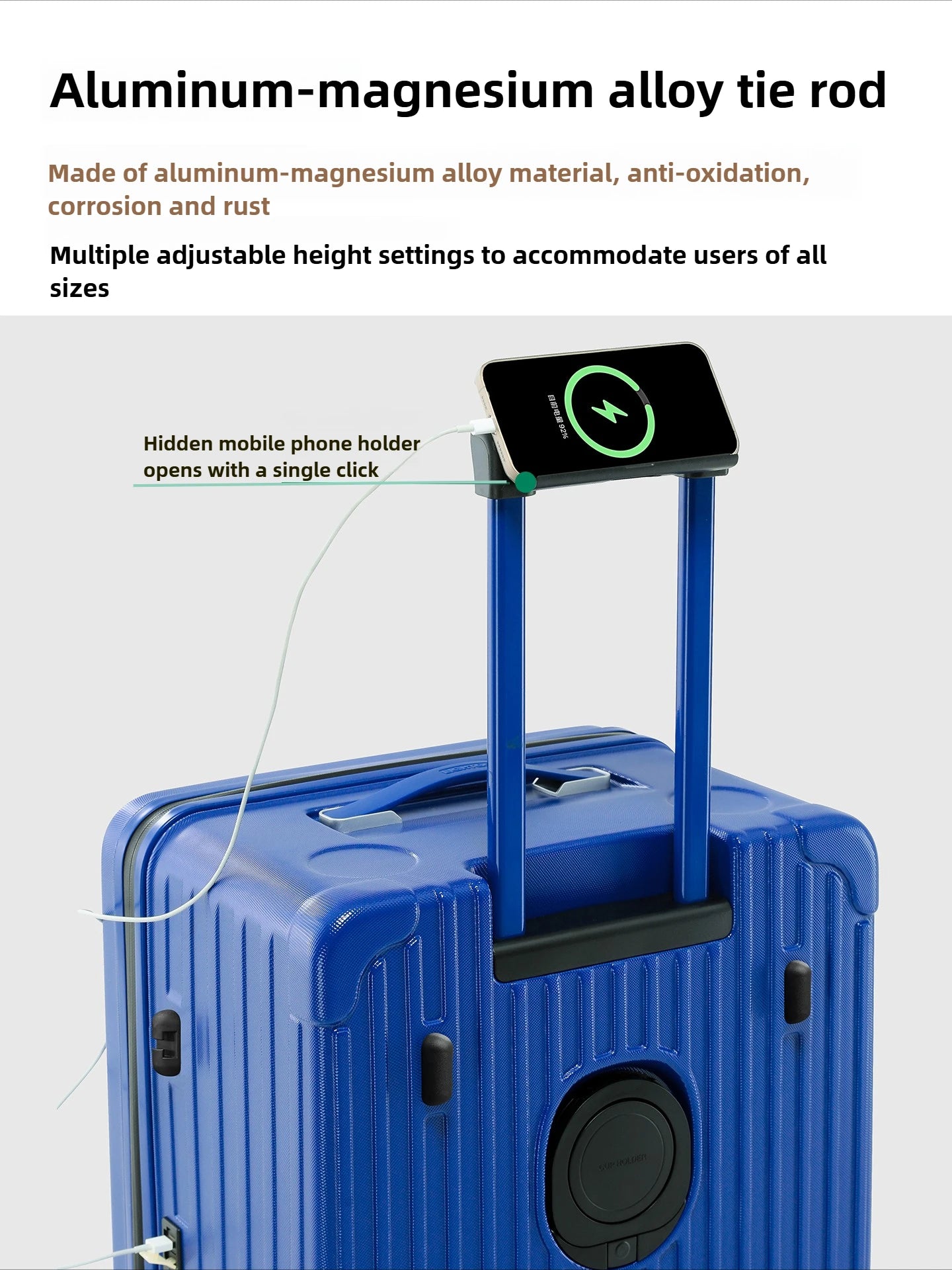 Camping Suitcase with Portable Table