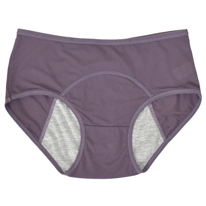 Women's Leak-Proof Mid-Waist Period Panties