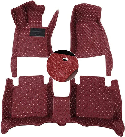Luxury Waterproof Leather Car Floor Mats