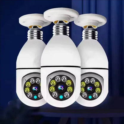 4G WiFi IP Bulb with Camera, E27 socket, and 3MP sensor
