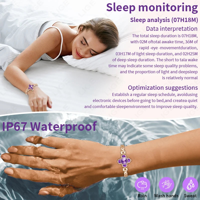 Smart Elegance Meets Intelligent Health Tracking