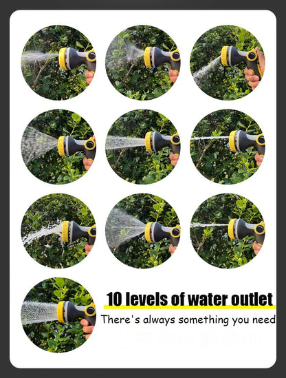 💧 10m High-Pressure Multifunctional Garden Water Gun with 10 Spray Modes
