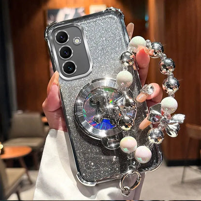 G7 A16 A26 A36 A56 A06 A15 A25 A35 A55 A14 A24 A34 A54 5G Bracket bracelet Case for Samsung Galaxy A17 A07 A37 A5