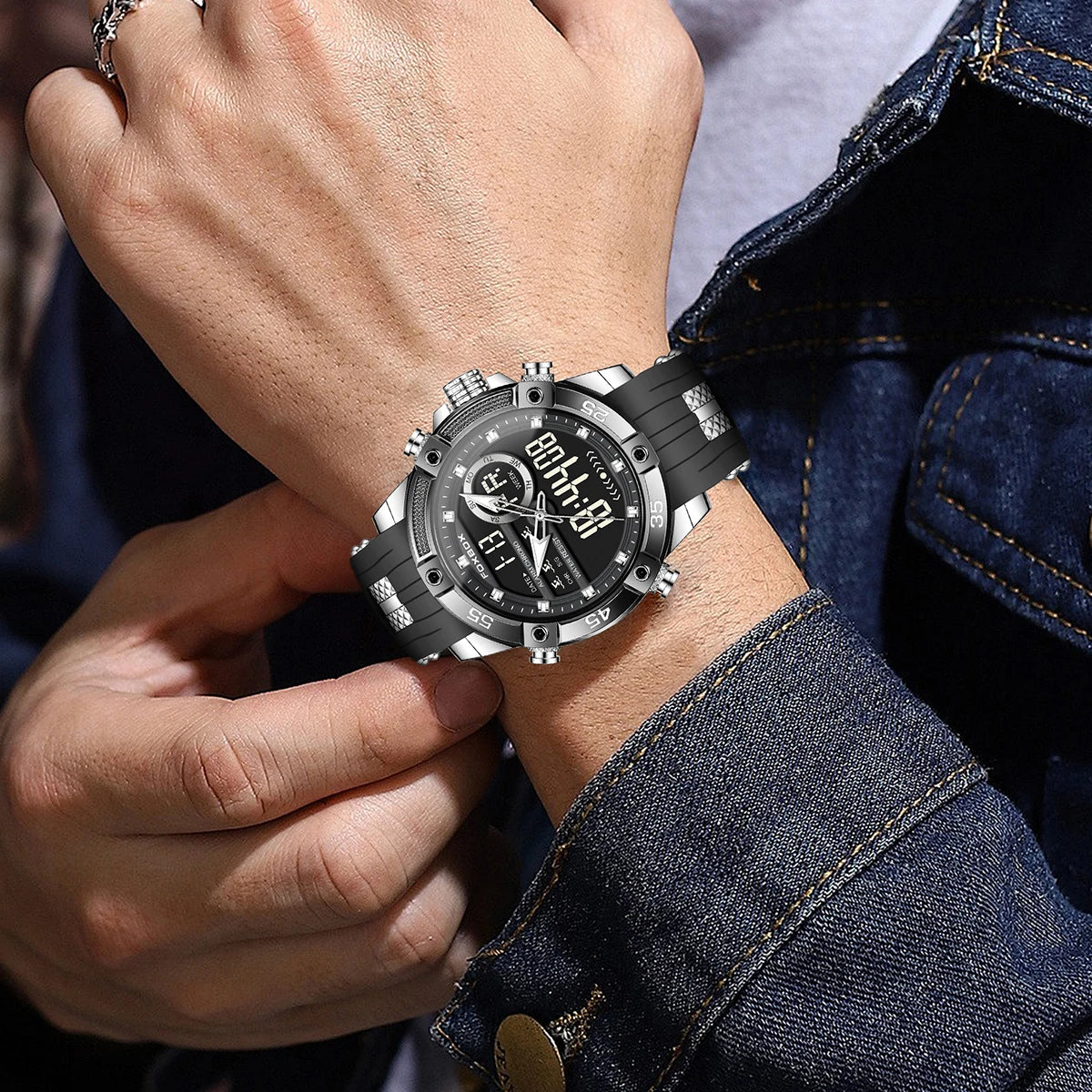 LIGE Elite Men’s Multifunction Sport Wristwatch – Precision Meets Modern Strength