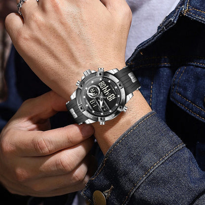 LIGE Elite Men’s Multifunction Sport Wristwatch – Precision Meets Modern Strength