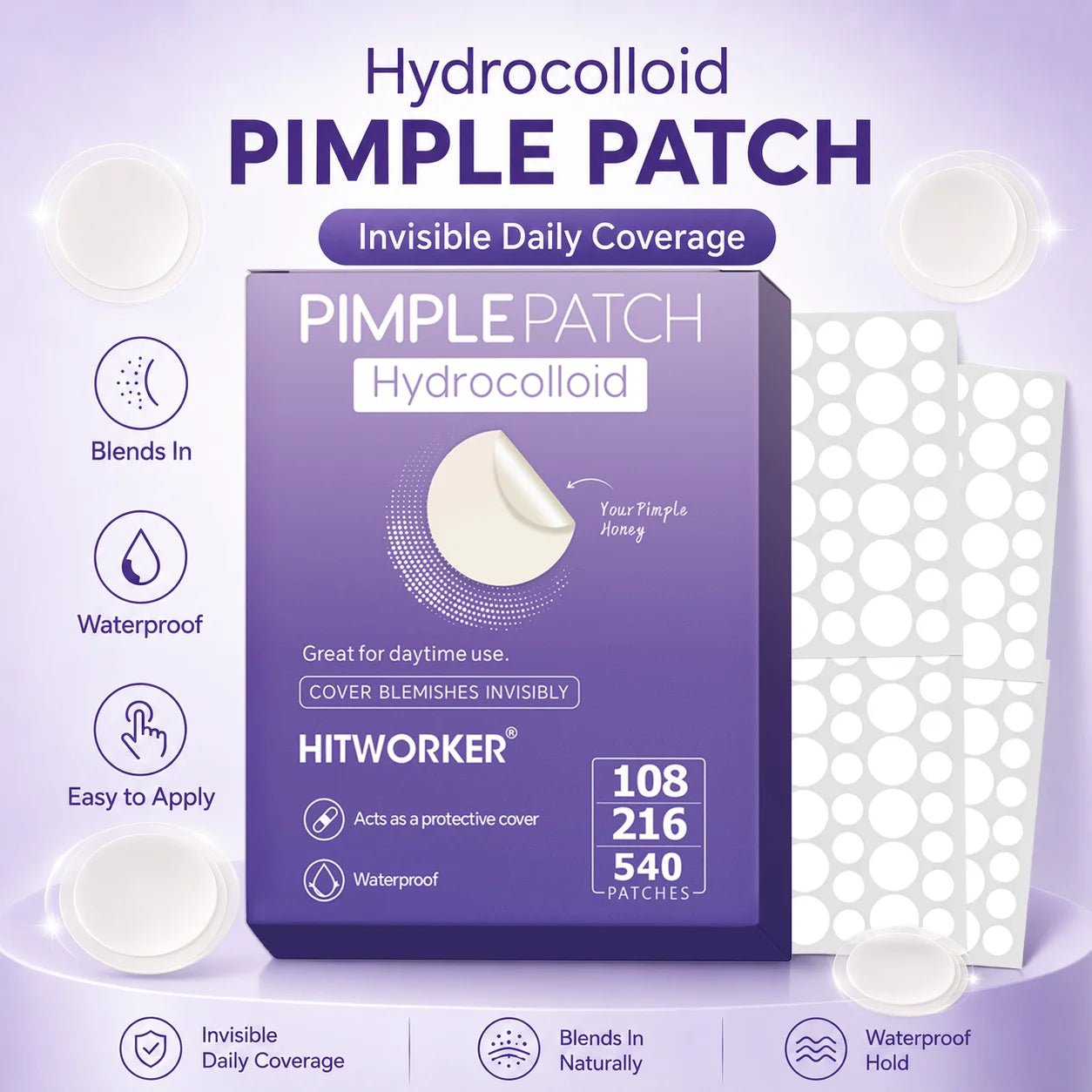 Invisible Acne Patch Set