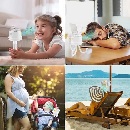 Rechargeable Baby Fan – Cool Comfort on the Go