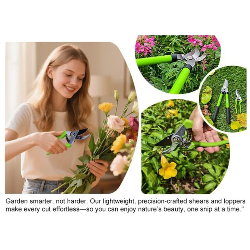 Master Every Cut – Premium Loppers & Garden Shears Set for Effortless Tree and Plant Trimming