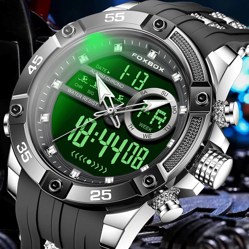 LIGE Elite Men’s Multifunction Sport Wristwatch – Precision Meets Modern Strength