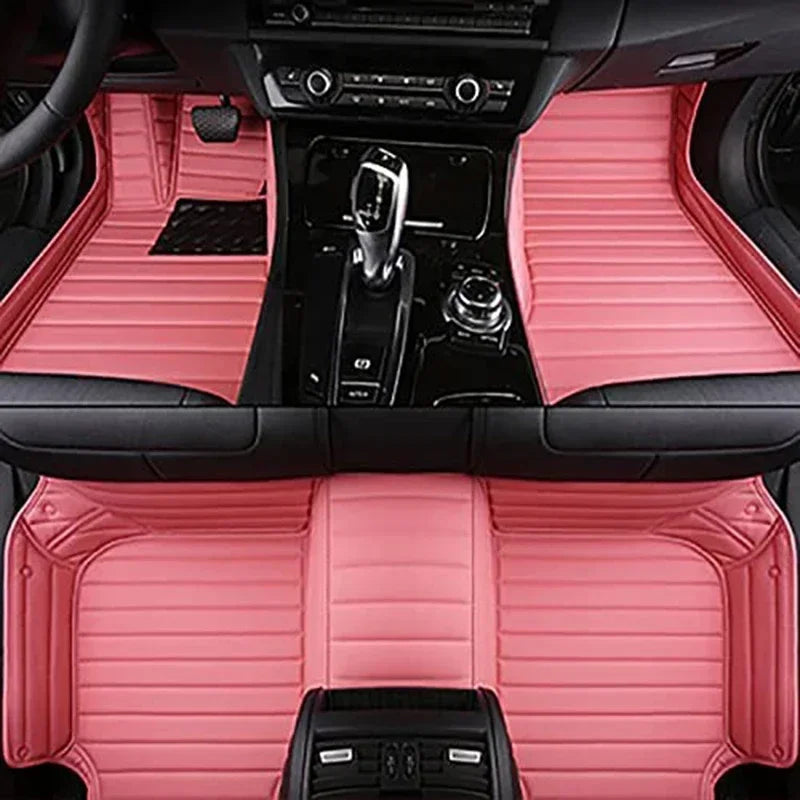 Luxury Waterproof Leather Car Floor Mats
