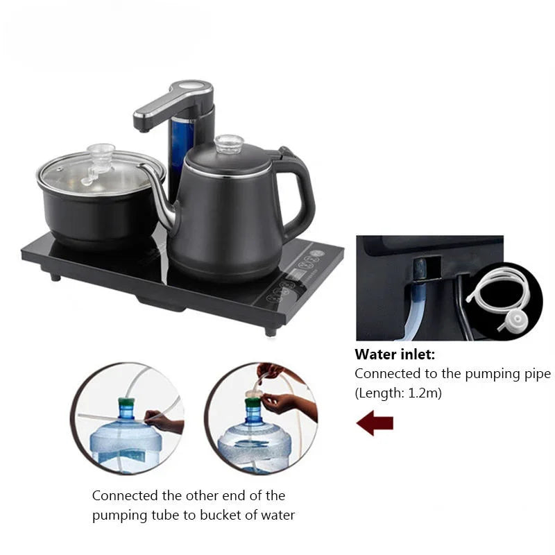 SmartHeat Stainless Steel Electric Kettle Set