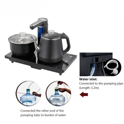 SmartHeat Stainless Steel Electric Kettle Set