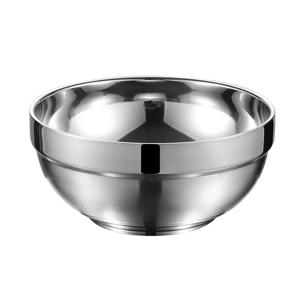 Double-Layer Stainless Steel Bowl