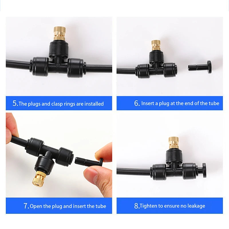 🌿 Smart Garden Misting & Irrigation System – Automatic Watering Kit (5–20m)