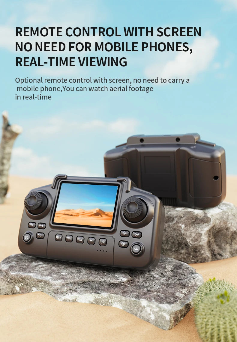 E88 PRO 8K HD Foldable Drone With Wide-Angle Camera & Smart Height Hold