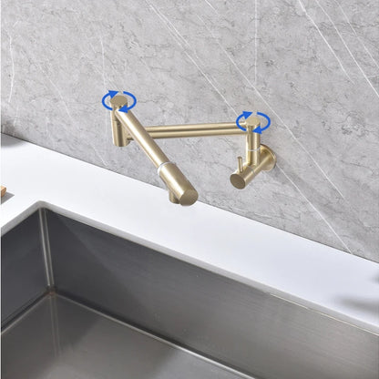 A Kitchen Faucet With a Modern and Space-Saving Design