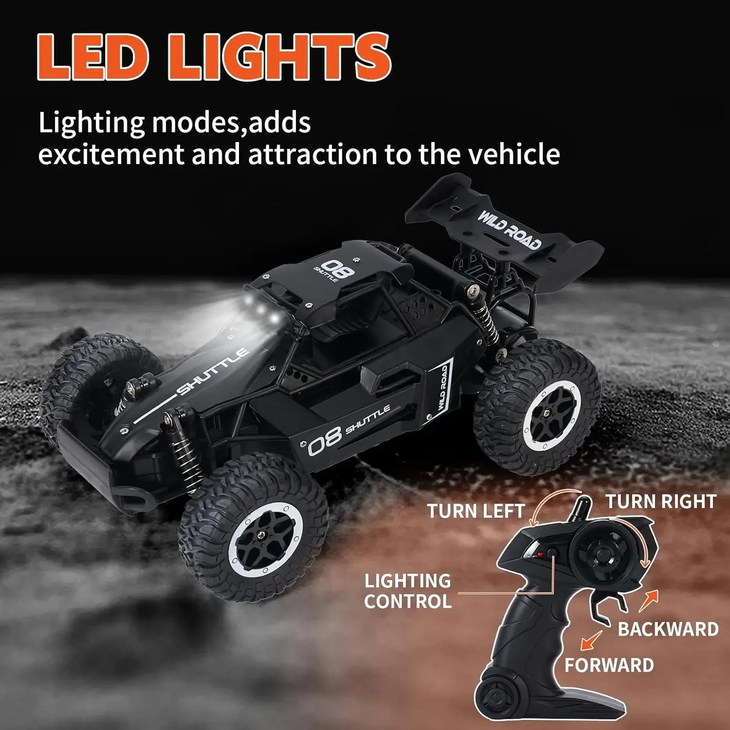 Remote Control Off-Road Car – Fast and Durable Toy
