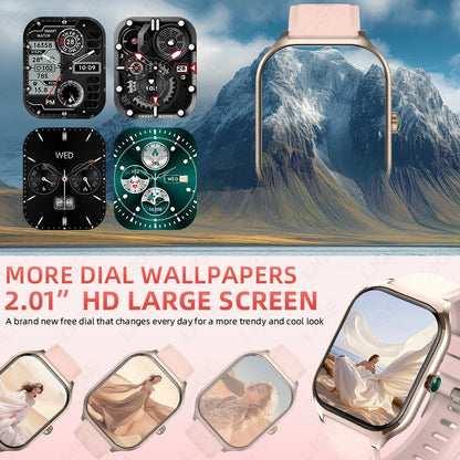 The Smartwatch with a Stunning 2.01” HD Display That Keeps Your Life on Track