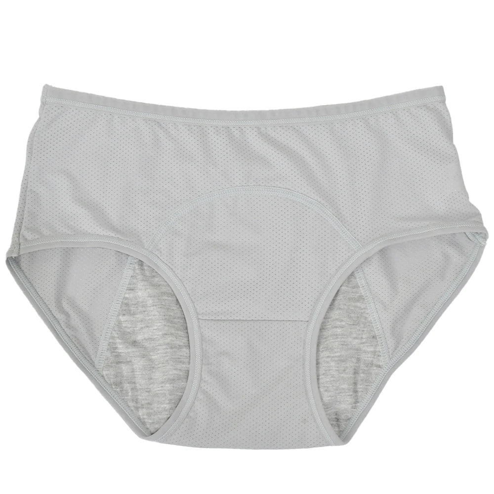 Women's Leak-Proof Mid-Waist Period Panties