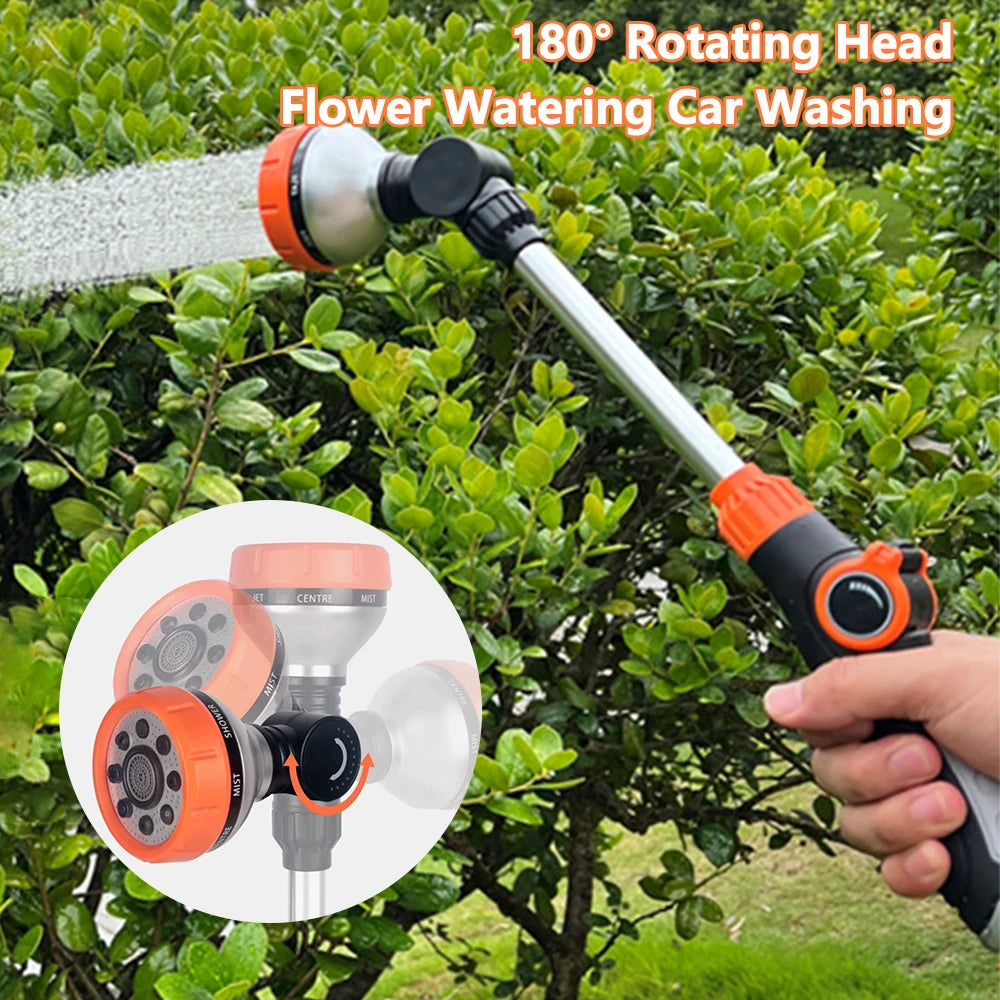 Garden Hose Spray Gun with Adjustable Handle