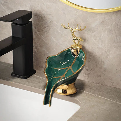 Leaf Ceramic Soap Dish