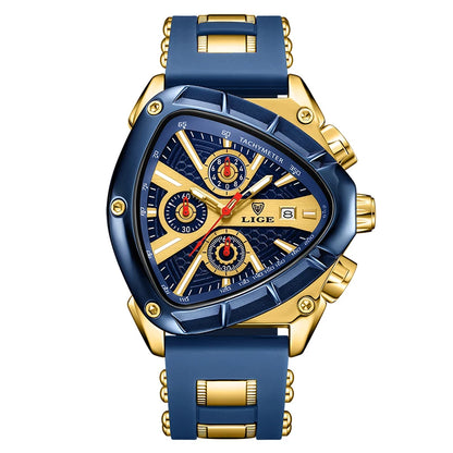 LIGE Men’s Sport Watch – Bold Design, Ultimate Performance