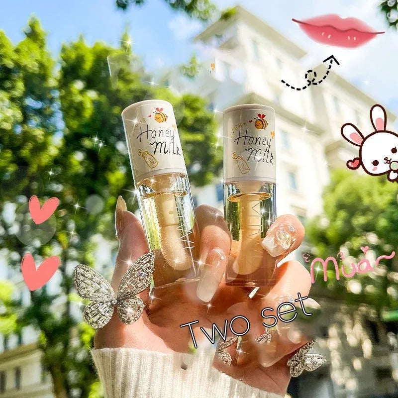 White Peach and Honey Lip Oil – Silky Hydration