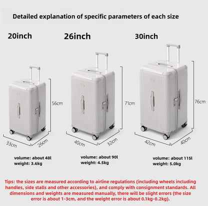LIGHTGO SilentGlide Suitcase – Ultra-Light Performance for Effortless Travel