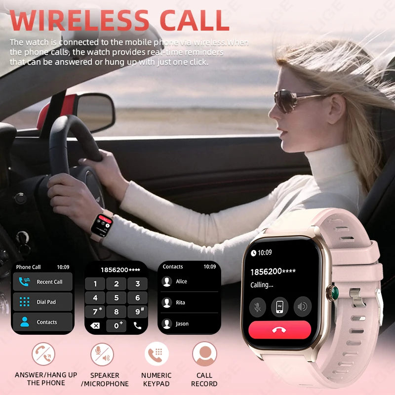 The Smartwatch with a Stunning 2.01” HD Display That Keeps Your Life on Track