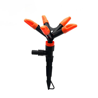 360° Automatic Rotating Garden Sprinkler for Wide & Even Water Coverage