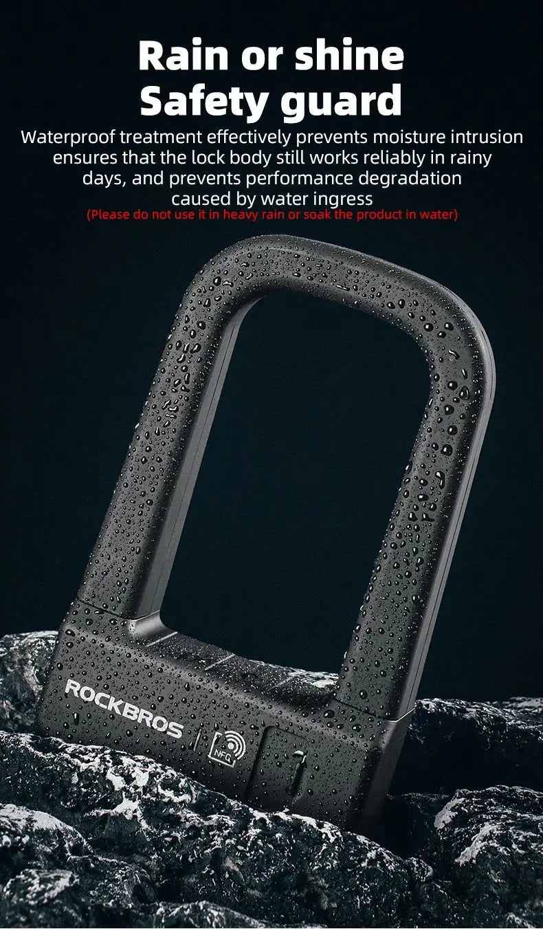 U-Shaped Padlock - Smart Security For Your Outing