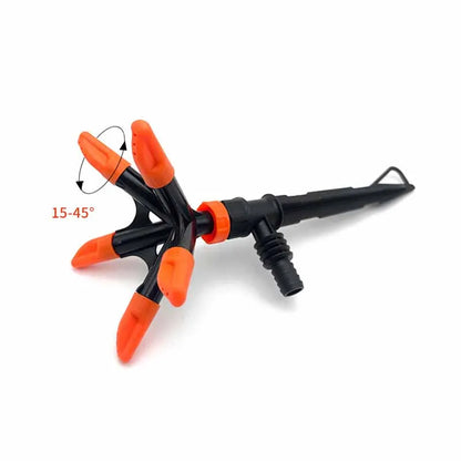 360° Automatic Rotating Garden Sprinkler for Wide & Even Water Coverage