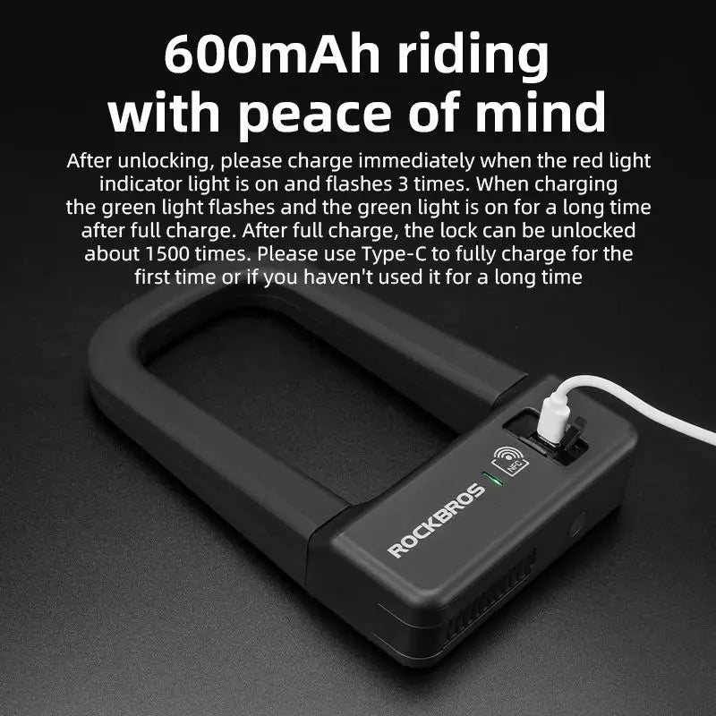 U-Shaped Padlock - Smart Security For Your Outing