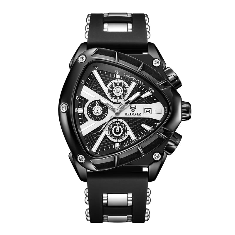 LIGE Men’s Sport Watch – Bold Design, Ultimate Performance