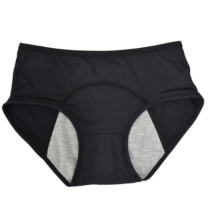Women's Leak-Proof Mid-Waist Period Panties