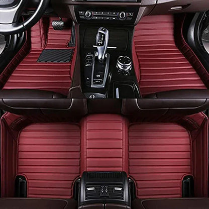 Luxury Waterproof Leather Car Floor Mats