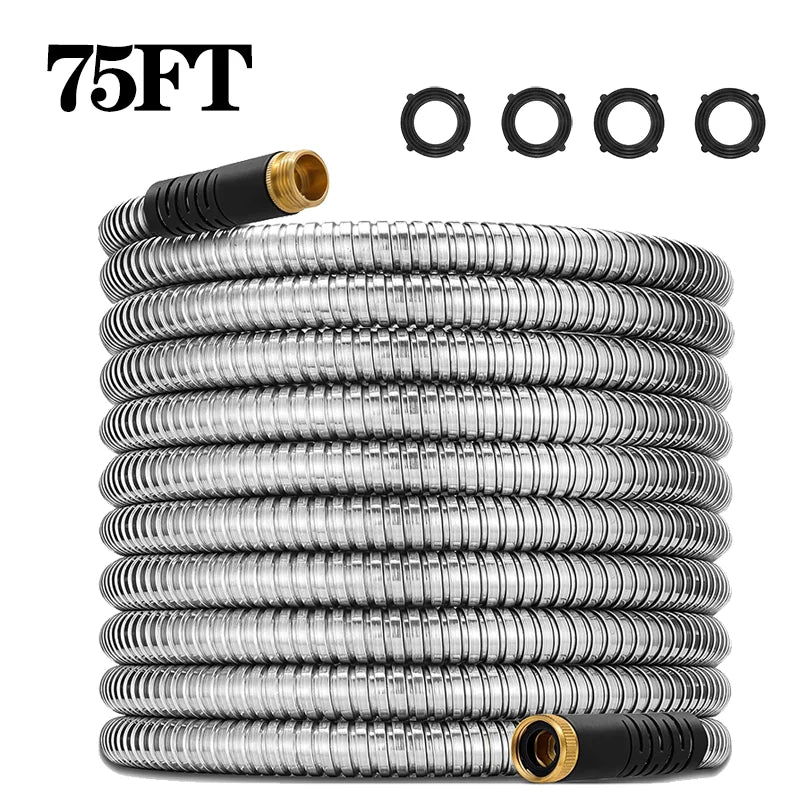 100ft Stainless Steel Garden Hose