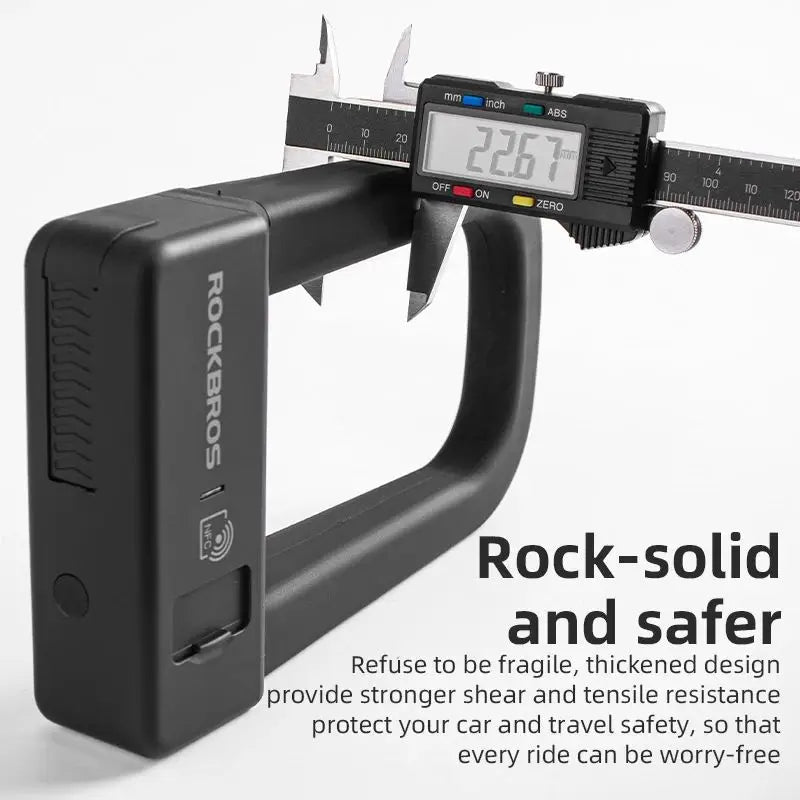 U-Shaped Padlock - Smart Security For Your Outing