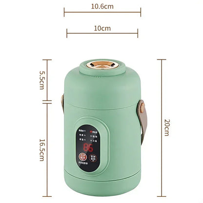 Portable mini electric rice cooker and lunchbox