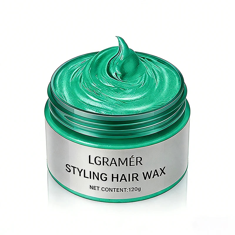 9 Colors Temporary Hair Color Wax Disposable One-Time Use Washable Hair Dye Cream for Party Cosplay DIY Hair Styling