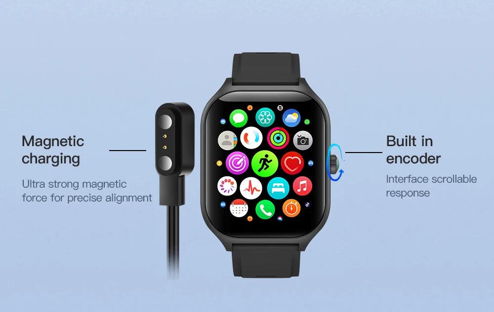 The Smartwatch with a Stunning 2.01” HD Display That Keeps Your Life on Track