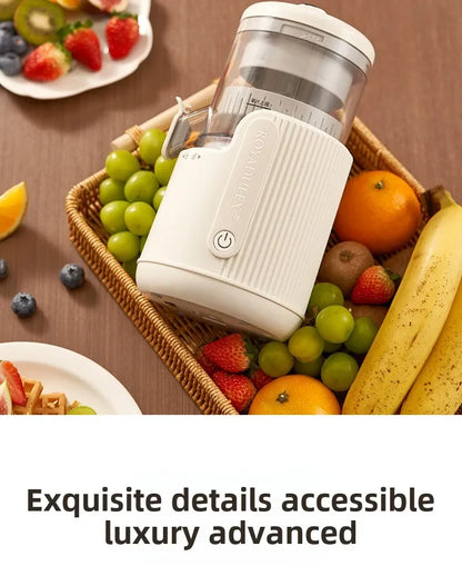 Large-Diameter Orange Juicer with Juice & Pulp Separator