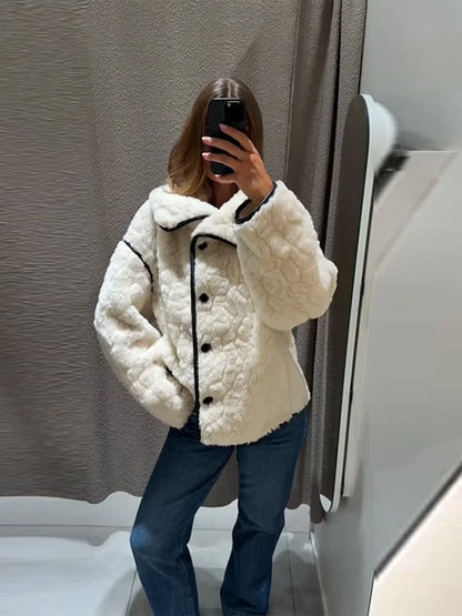 Women’s Ultra-Soft Lamb Fleece Jacket